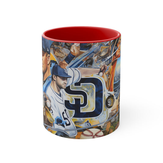 Padres Sports coffee mug San Diego Padres Mug Slam Diego Padre Coffee Mug Padres Baseball SD padres