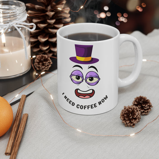 I Need Coffee Ceramic Mug 11oz Funny Saying Cup Gift for Him Gift for Her Inspirational Need coffee mug