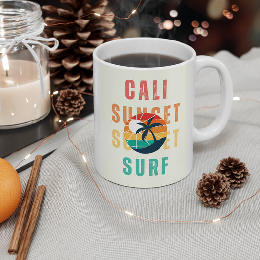 Graphic for Beach Coffee Mug Fun Beach Coffee Cup Ceramic mug Porcelain Travel Insulated Personalized Funny Novelty Custom