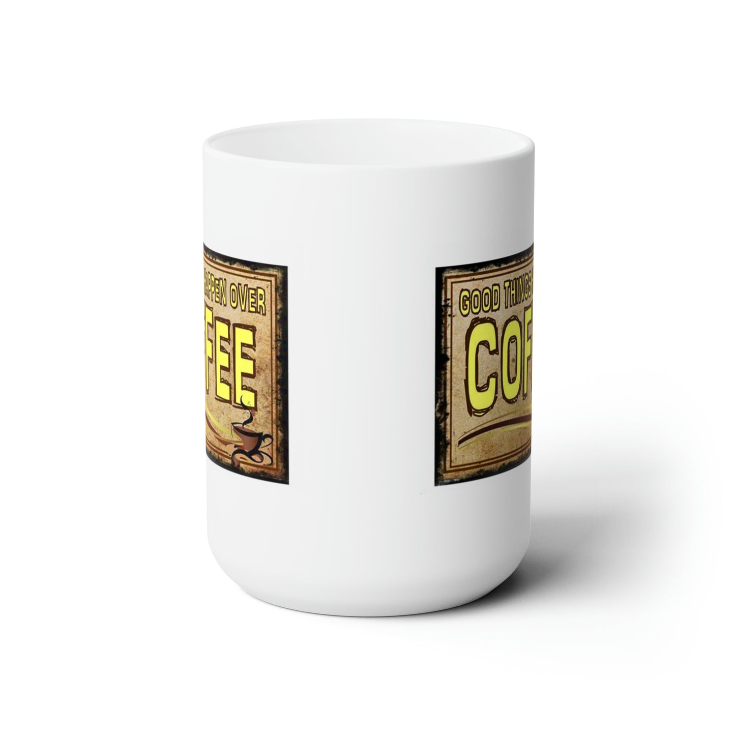 Coffee Mug Vintage Sign Style Mug Classic Design Retro Fun Coffee Mugs 15oz