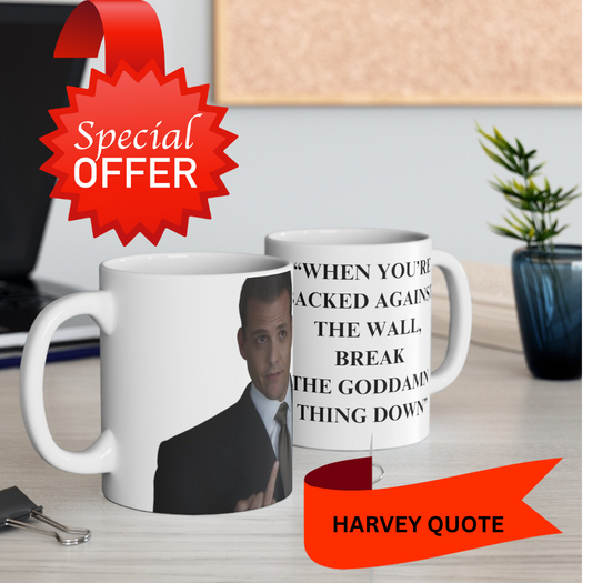 Harvey Specter Quote Mug, Suits TV Fan Coffee mugs, Harvey Specter Gift, Louis Litt Mug, Donna Paulsen Mug, Suits Quotes